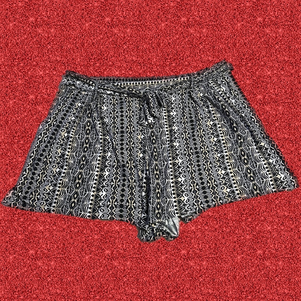 Terra & Sky Elastic Waistband Shorts 2x